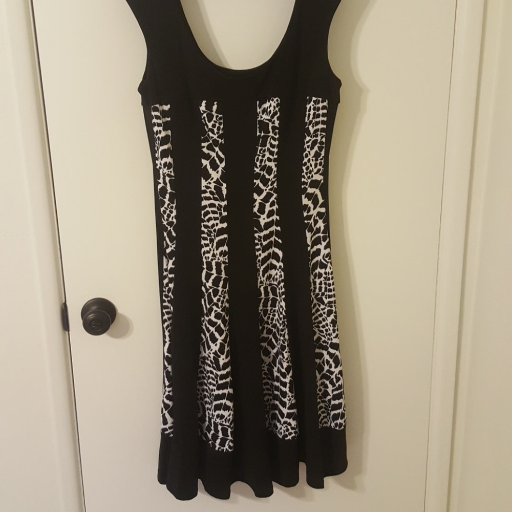 Leopard print dress